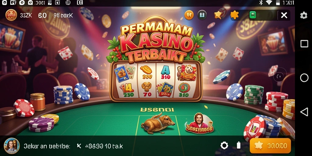 Tampilan gameplay menarik dari 33ZK dengan grafis menawan.