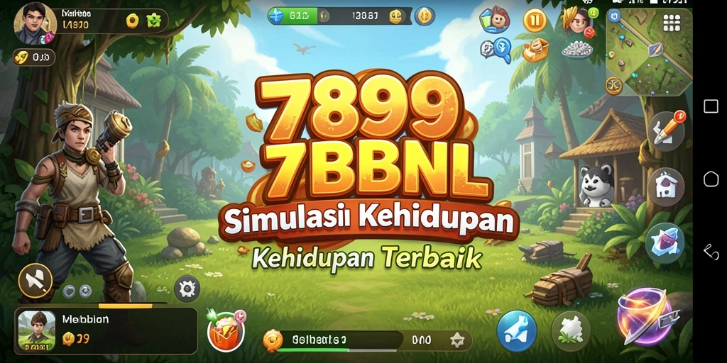 Tangkapan layar dari gameplay unik 789BNL, menunjukkan aksi simulasi kehidupan.