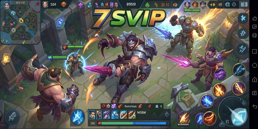 Tampilan gameplay epik dari 7SVIP yang menarik.