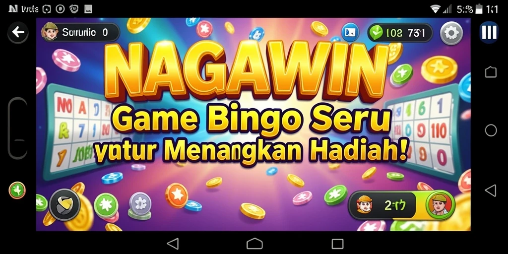 Tampilan gameplay NAGAWIN yang seru dan interaktif.