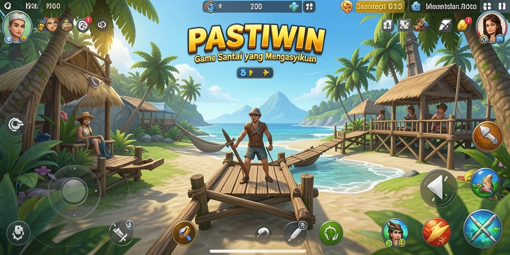 Menampilkan gameplay seru dan tantangan yang menarik dari PASTIWIN.
