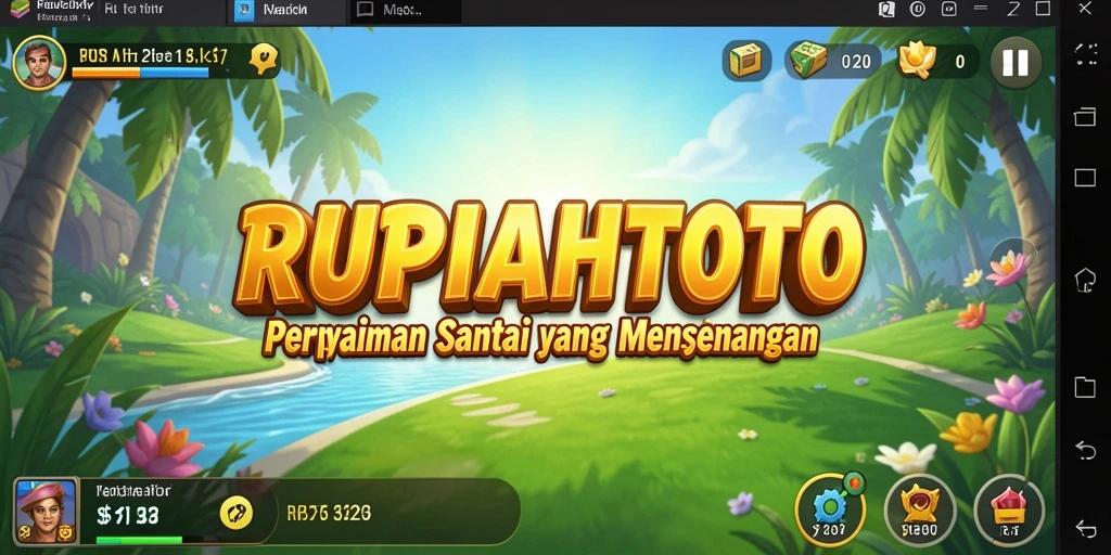 Gameplay RUPIAHTOTO yang santai dan mengasyikkan.
