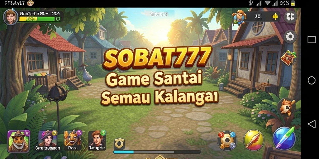 Tampilan gameplay fun dan interaktif di SOBAT777.